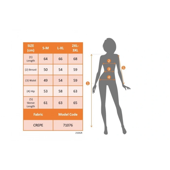 MDB Kadın Uzun Kollu Yaka Düğme Detay Güpürlü Kol Krep Bluz