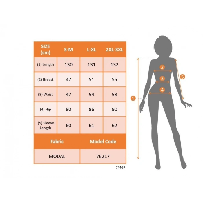 MDB Kadın Uzun Kollu Yakalı Belden Kuşaklı Leopar Desenli Modal Uzun Elbise