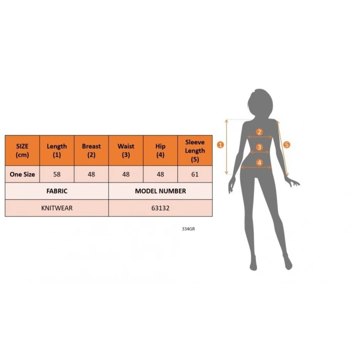 MDB Kadın Uzun Kollu Yakalı önden Düğmeli Triko Ceket