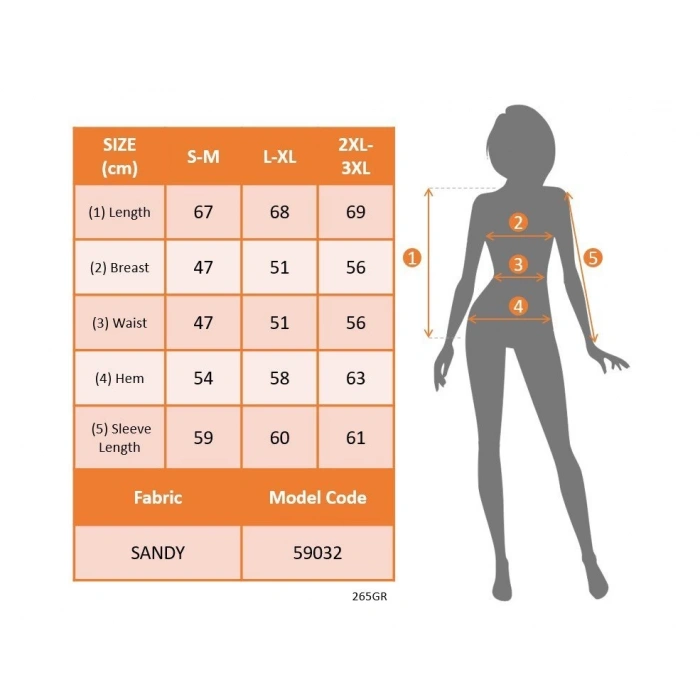 MDB Kadın Uzun Kollu Yakalı Yakadan Bağcıklı Düğmeli Sandy Bluz
