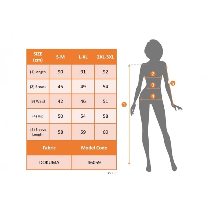 MDB Kadın Uzun Kollu Yuvarlak Yaka Etek Ucu şerit Detaylı Mini Dokuma Elbise