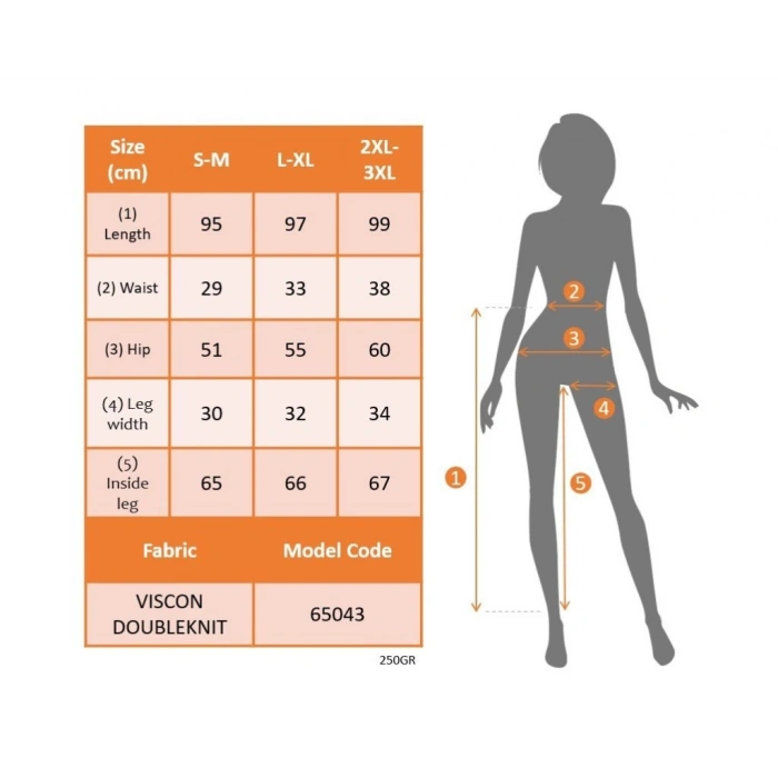 MDB Kadın Yüksek Bel File Detaylı Dar Kesim Viskon Iki Iplik Pantolon