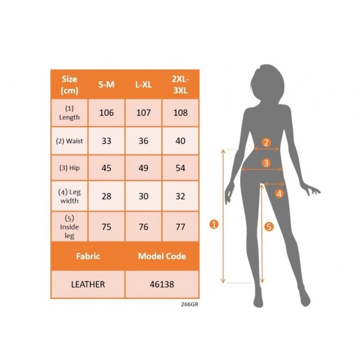 MDB Kadın Yüksek Bel Paçaya Doğru Geniş Deri Pantolon