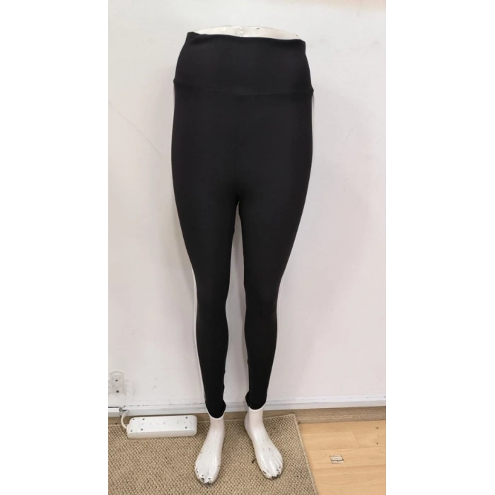 MDB Kadın Yüksek Bel Yan şerit Detaylı Dalgıç Tayt