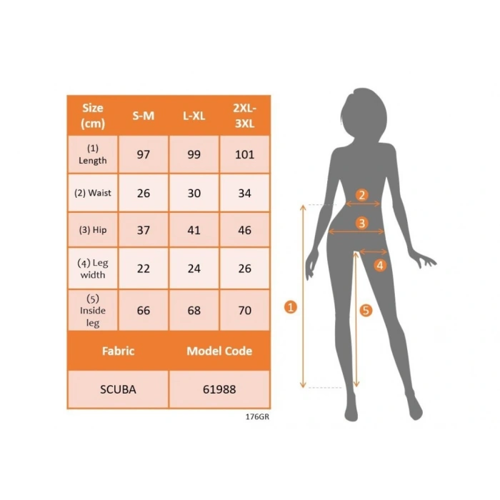 MDB Kadın Yüksek Bel Yan şerit Detaylı Tül Detaylı Dalgıç Pantolon
