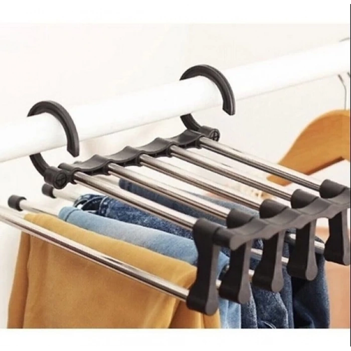 MDB Katlanabilir 5li Pantolon Askısı