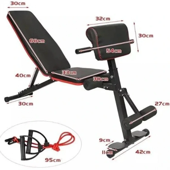 MDB Katlanabilir Ayarlanabilir Mekik Ve Ağırlık Sehpası