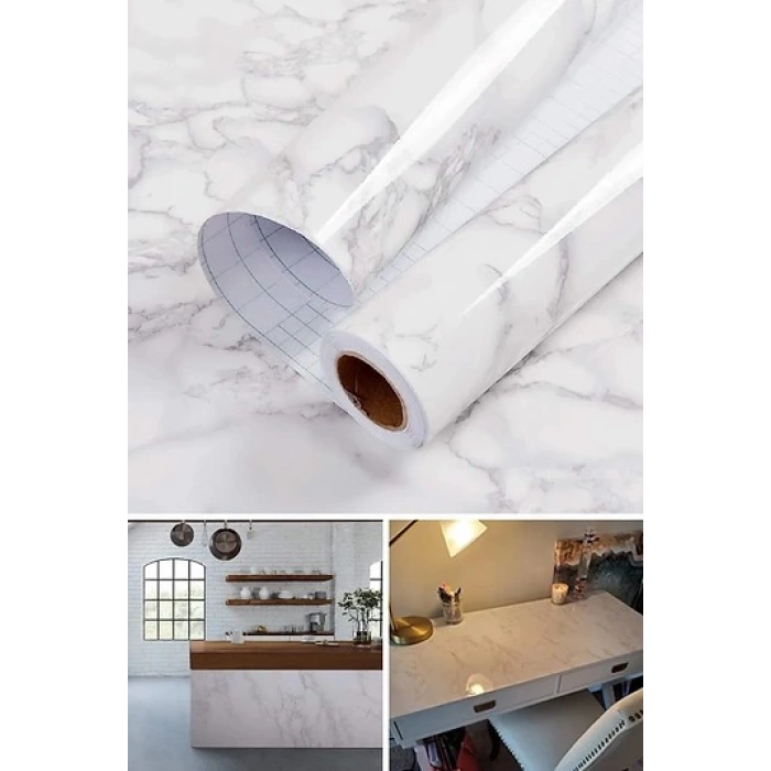 MDB Kendinden Yapışkanlı Mermer Desenli Kaplama Kağıdı