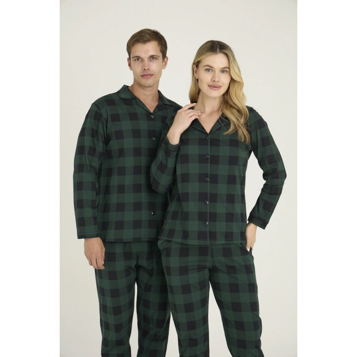 MDB Kocabey 9209 Erkek Apaj Yaka Pijama Takım