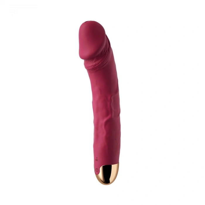 MDB Modern Gerçekçi Dildo Vibratör Pembe