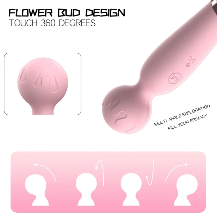 MDB Modern Wand Mikrofon Vibratör Pembe