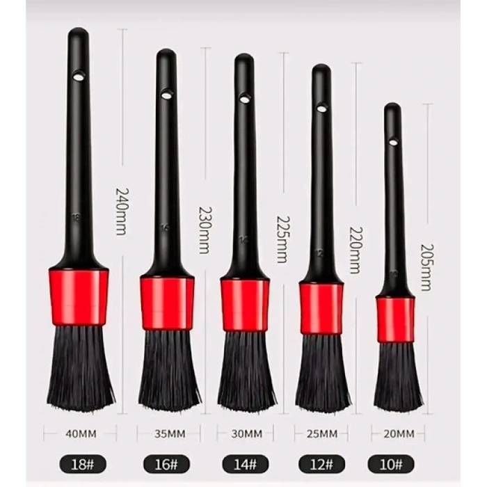 MDB Oto Detay Fırçası 5 li