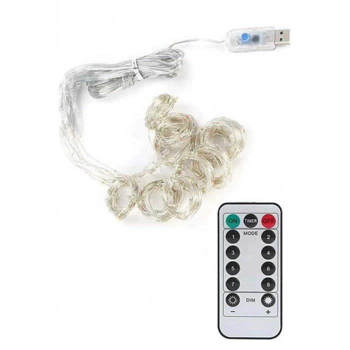 MDB Peri Perde Led Uzaktan Kumandalı 3x3 Metre