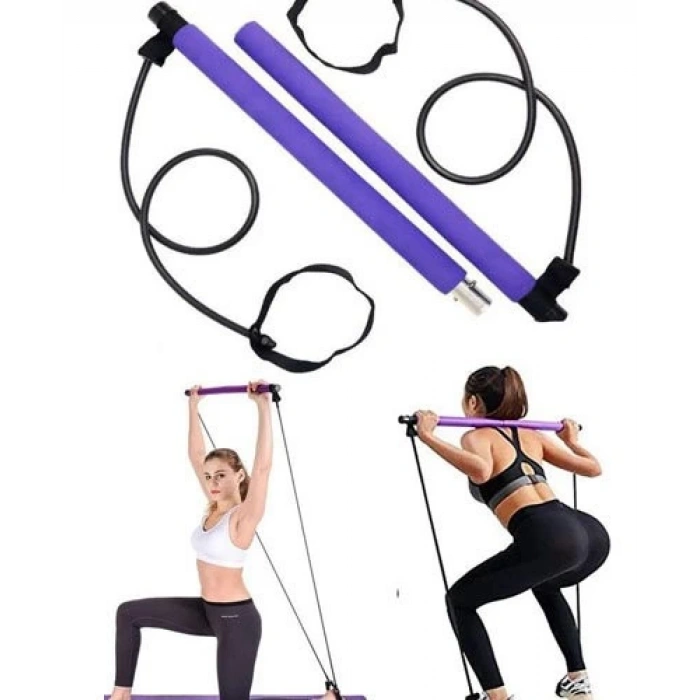 MDB Portatif Çubuklu Direnç Lastiği Egzersiz Aleti