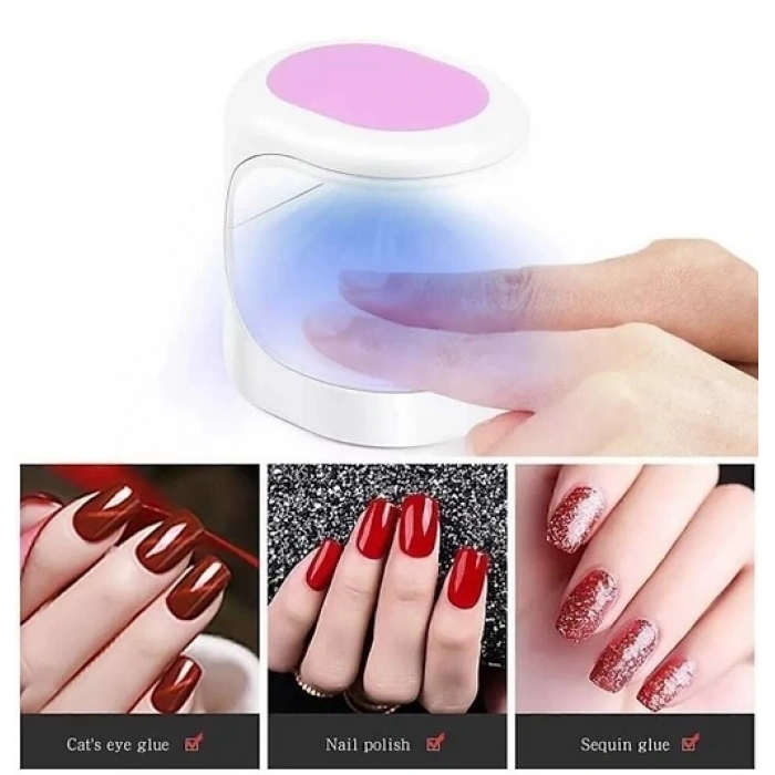 MDB Protez Tırnak Kalıcı Oje Mini Uv-led 16watt/3led Kurutucu