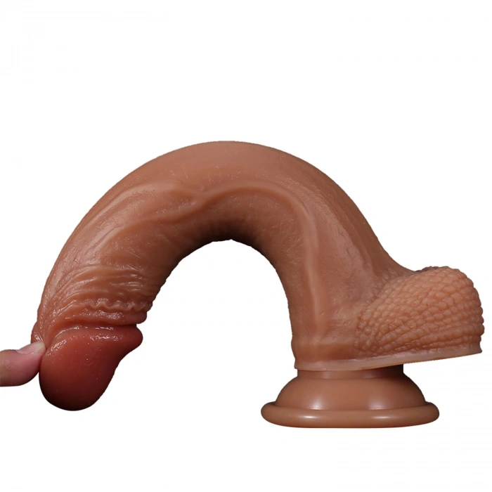 MDB Realistik Dildo Esmer 21,5 cm