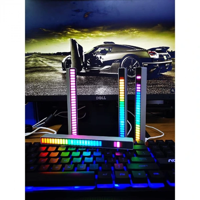 MDB RGB Sese Duyarlı Taşınabilir Ekolayzer LED Çubuk