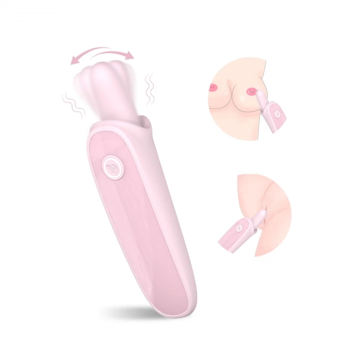 MDB S-Hande Banshee Dil Uyarıcılı Vibratör Pembe