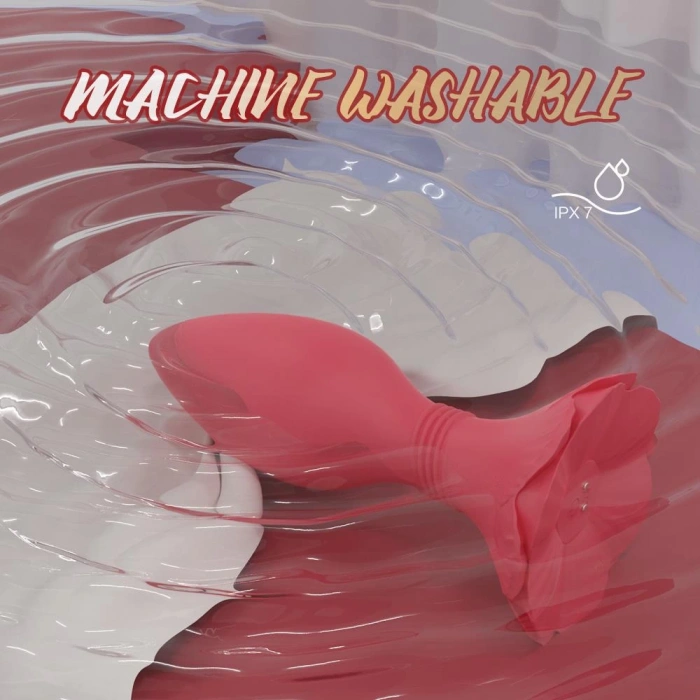 MDB S-Hande Morning Glory Kırmızı Plug Vibratör