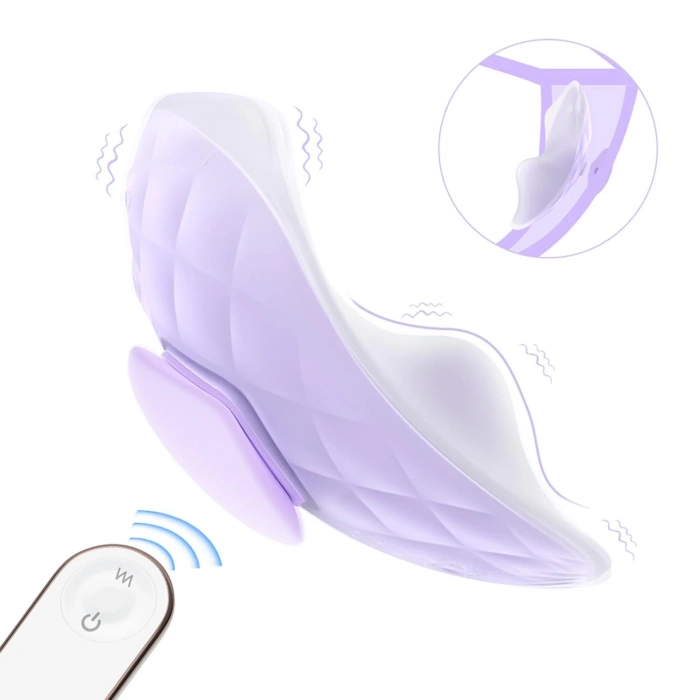 MDB S-Hande Pleasure – RCT Giyilebilir Klitoral Uyarıcı Vibratör Mor