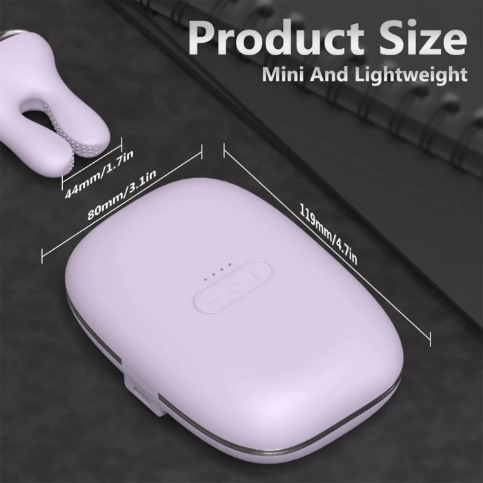 MDB S-Hande Rabbit Pods Titreşimli Göğüs Ucu Kıskacı Şarjlı