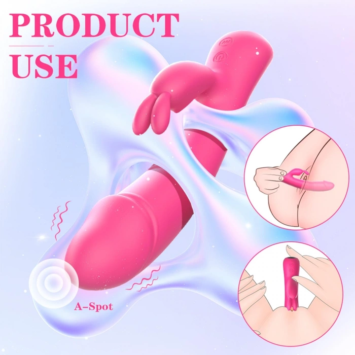 MDB S-Hande Randy Çift Motorlu Tavşan Vibratör