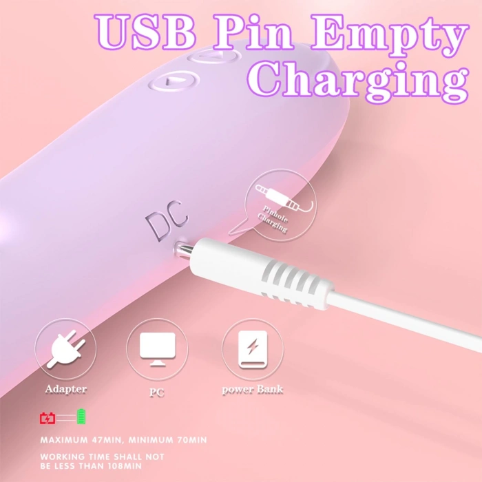 MDB S-Hande Sweet Bunny Çift Uçlu Vibratör