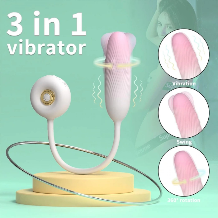 MDB S-Hande Tangle Toy 3’ü 1 Arada Vibratör