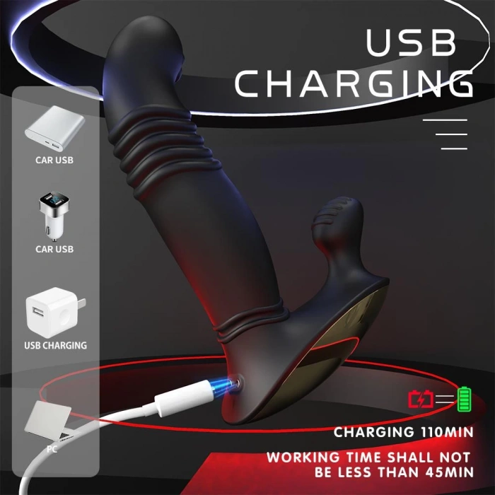 MDB S-Hande The Eye Of Horus RCT Siyah Vibratör