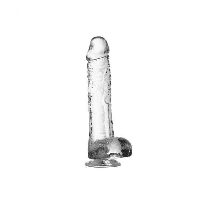 MDB Şeffaf Realistik Dildo 23 cm