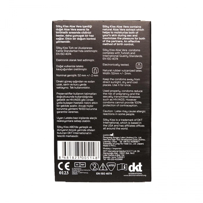 MDB Silky Kiss Aloe Vera Özlü Prezervatif
