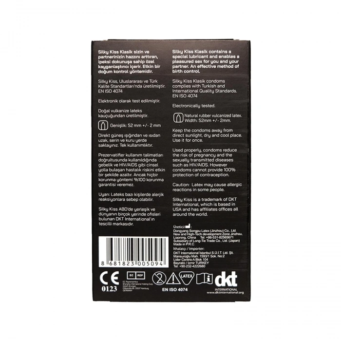 MDB Silky Kiss Klasik Prezervatif