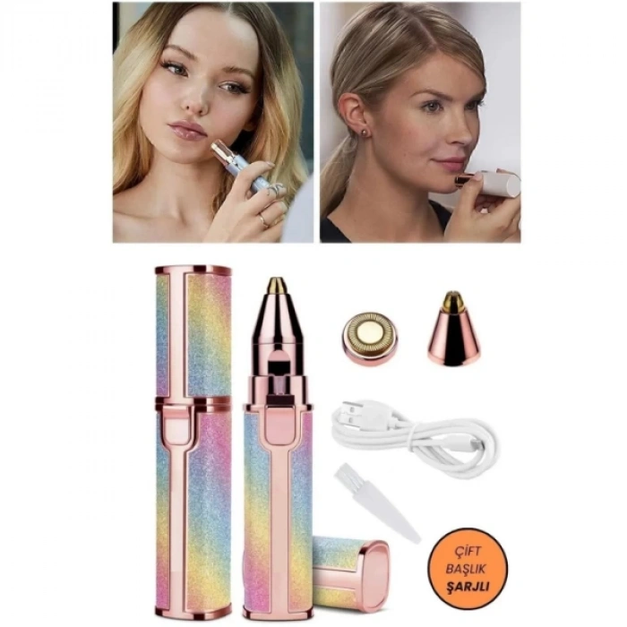 MDB Simli 2si 1 Arada Yüz Kaş Bıyık Epilatör