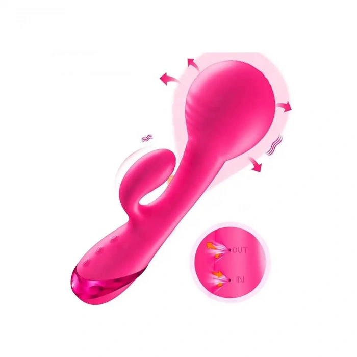 MDB Şişebilen Vibratör Rose