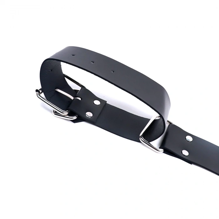 MDB Siyah Deri Kol ve El Bağlama Harness Seti