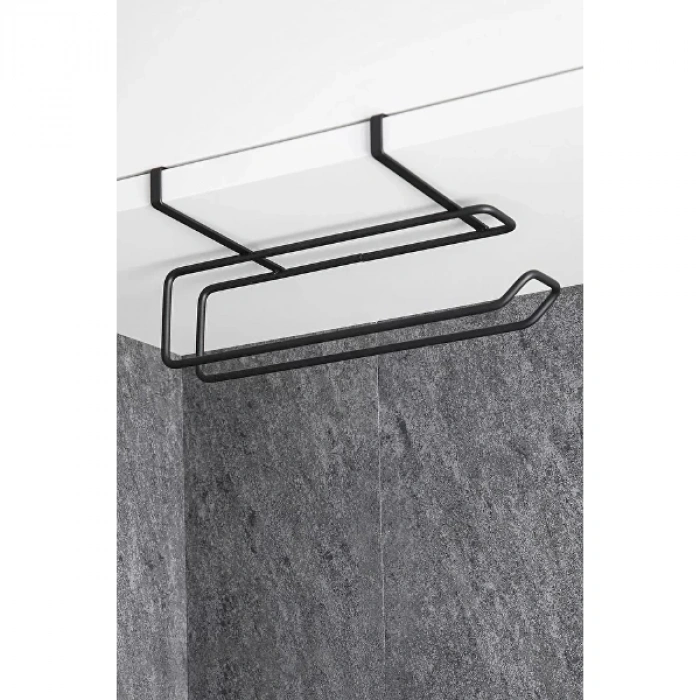 MDB Siyah Dolap İçi Kağıt Havluluk Askı