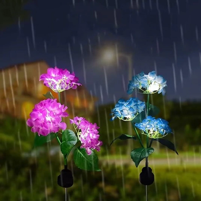 MDB Solar Güneş Enerjili Kazıklı Çiçek LED Lamba S-26