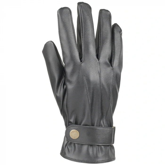 MDB Suyutti K202 Erkek Siyah Deri Eldiven