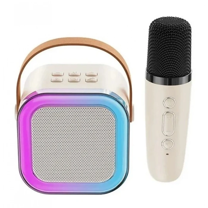 MDB Taşınabilir Bluetooth Karaoke Hoparlör Kablosuz Mikrofon