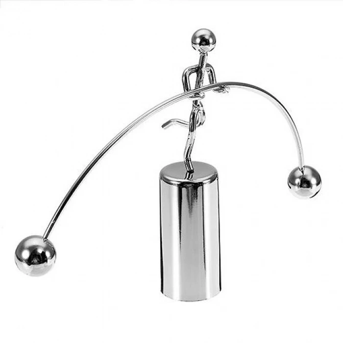 MDB Tek Ayağı Havada Halterci Newton Balans Denge Topları