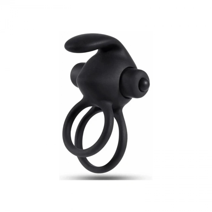 MDB Titreşimli Rabbit Penis Halkası Siyah