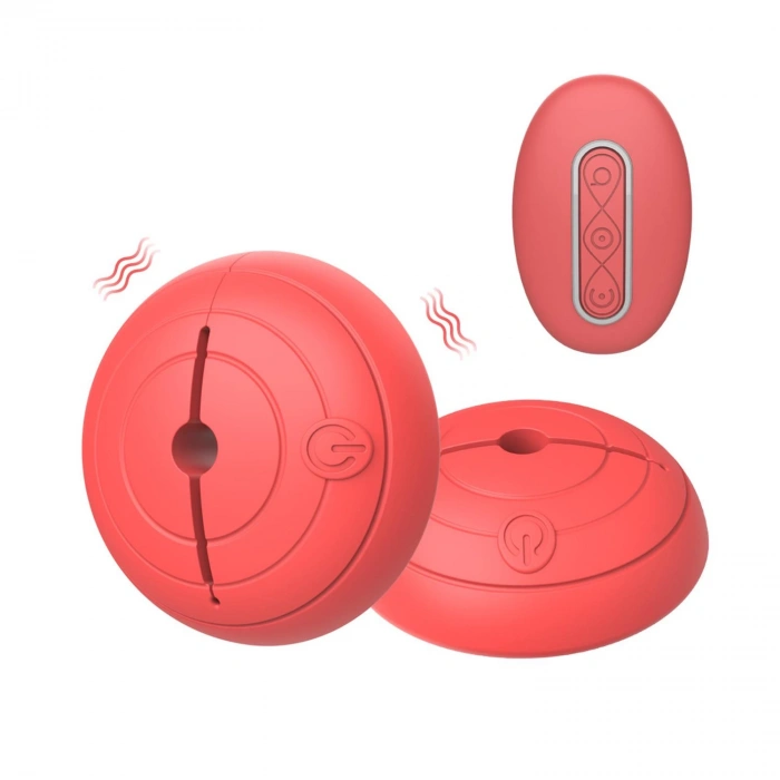 MDB Uzaktan Kumandalı Göğüs Vibratörü Kırmızı