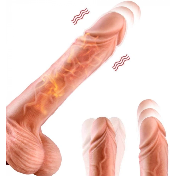 MDB Uzaktan Kumandalı Hareketli Dildo Vibratör