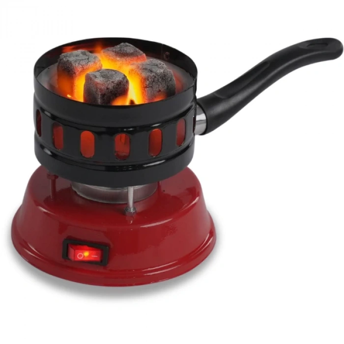 MDB Yuvarlak Galvaniz Elektrikli Nargile Köz Ocağı