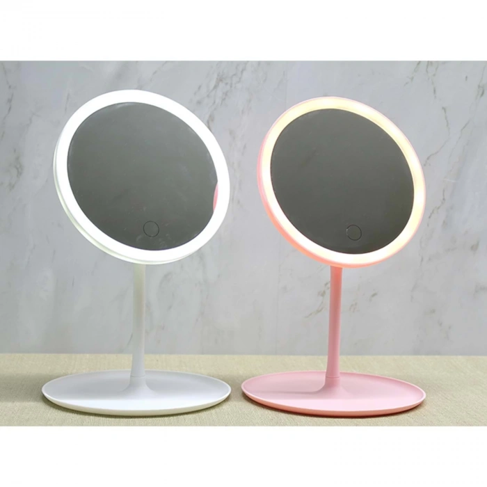 MDB Yuvarlak Ledli Makyaj Aynası