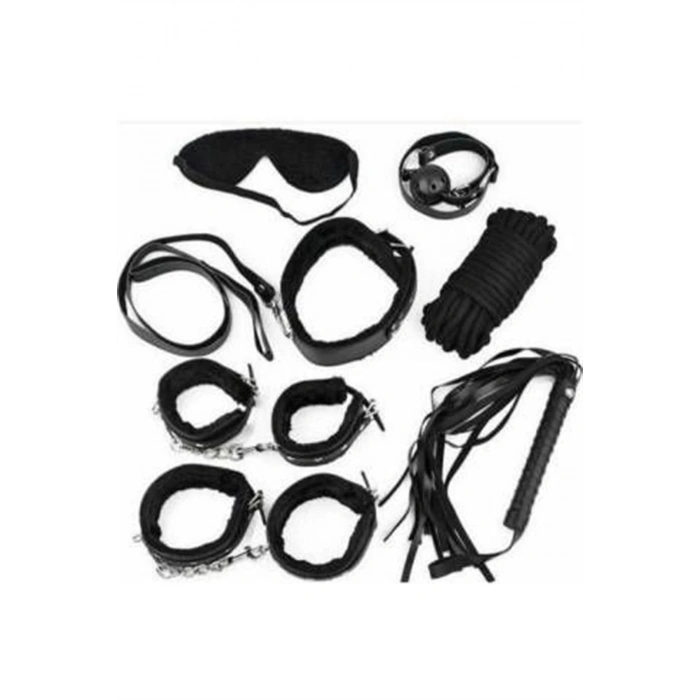 MDB MdbShop Grinin 50 Tonu Fantazi Kelepçe Kırbaç Seti