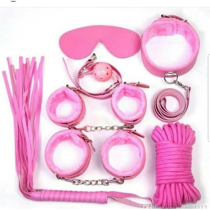 MDB MdbShop Grinin 50 Tonu Fantazi Kelepçe Kırbaç Seti