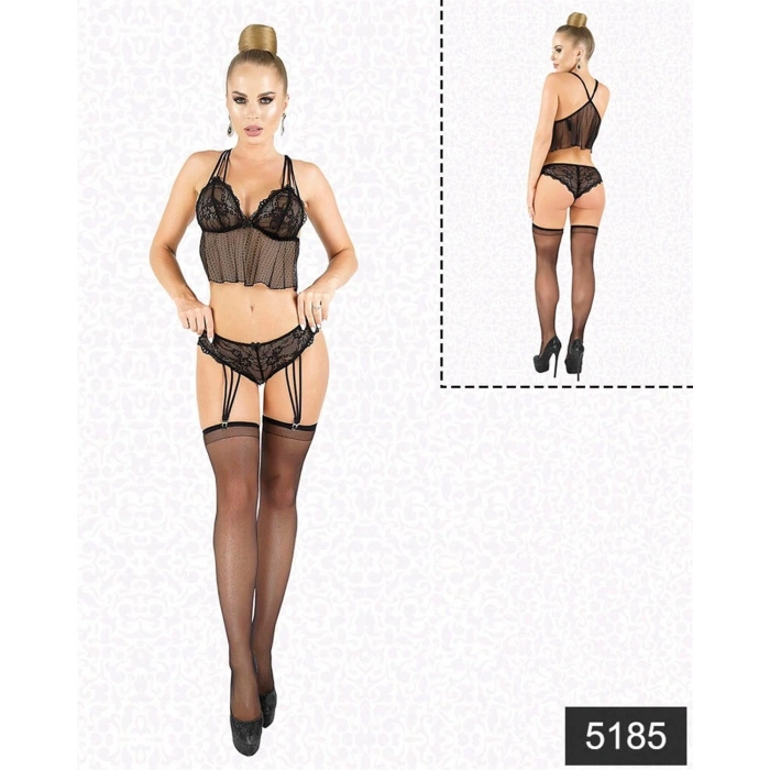 MDB MdbShop Jartiyerli Büstiyer Set