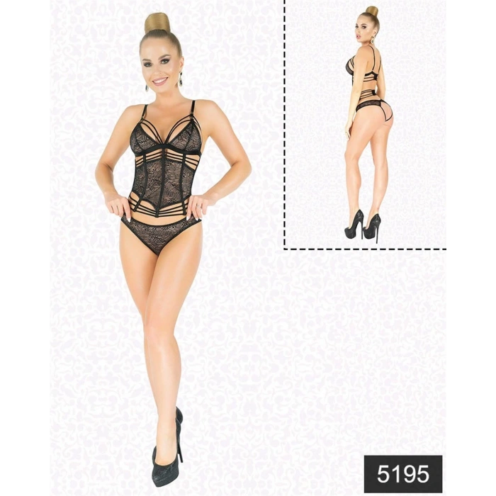 MDB MdbShop Simli Dantel Büstiyer Takım