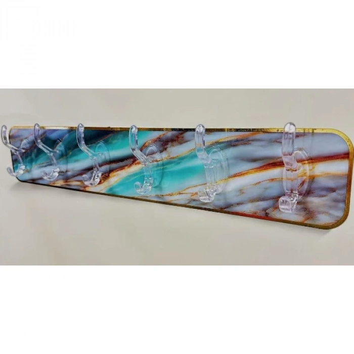 MDB Mermer Desenli Yapışkanlı Askılık